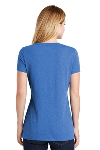 LNEA101 - New Era Ladies Heritage Blend V Neck Tee