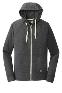 NEA122 - New Era  Sueded Cotton Full Zip Hoodie