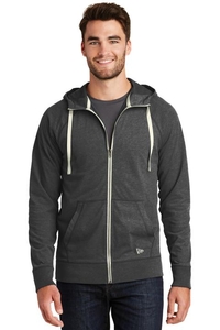 NEA122 - New Era  Sueded Cotton Full Zip Hoodie