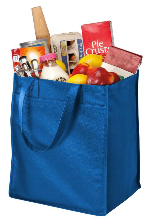 B160 - Port Authority - Extra-Wide Polypropylene Grocery Tote