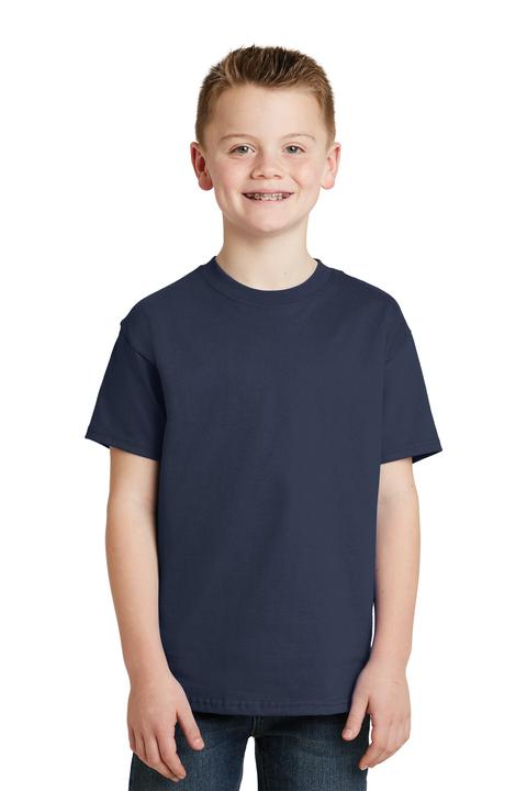 5450 - Hanes - Youth Tagless 100%  Cotton T-Shirt.  5450