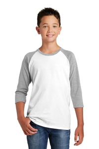 DT6210Y - District Youth Very Important Tee 3/4 Sleeve
