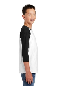 DT6210Y - District Youth Very Important Tee 3/4 Sleeve