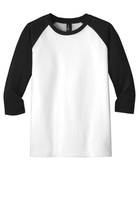 DT6210Y - District Youth Very Important Tee 3/4 Sleeve