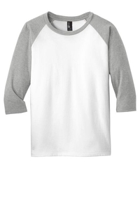 DT6210Y - District Youth Very Important Tee 3/4 Sleeve