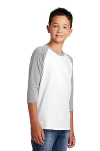 DT6210Y - District Youth Very Important Tee 3/4 Sleeve