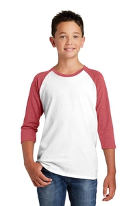 DT6210Y - District  Youth Very Important Tee 3/4 Sleeve