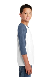 DT6210Y - District Youth Very Important Tee 3/4 Sleeve