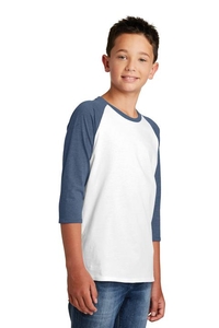 DT6210Y - District Youth Very Important Tee 3/4 Sleeve