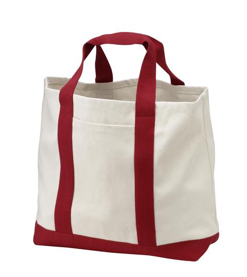 B400 - Port Authority - Two-Tone Shopping Tote. B400