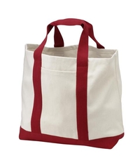 B400 - Port Authority - Two-Tone Shopping Tote. B400