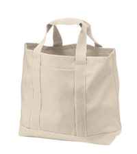 B400 - Port Authority - Two-Tone Shopping Tote.  B400
