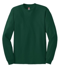 5586 - Hanes - Tagless 100% Cotton Long Sleeve T-Shirt. 5586