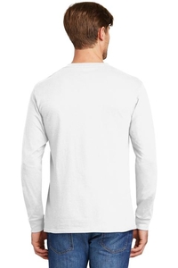 5586 - Hanes - Tagless 100% Cotton Long Sleeve T-Shirt.  5586