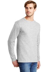 5586 - Hanes - Tagless 100% Cotton Long Sleeve T-Shirt. 5586
