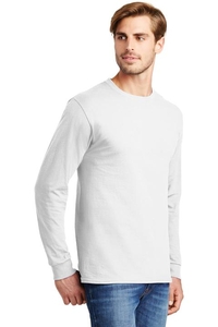 5586 - Hanes - Tagless 100% Cotton Long Sleeve T-Shirt.  5586