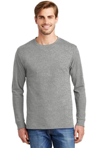 5586 - Hanes - Tagless 100% Cotton Long Sleeve T-Shirt.  5586