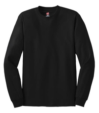 5586 - Hanes - Tagless 100% Cotton Long Sleeve T-Shirt. 5586