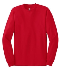 5586 - Hanes - Tagless 100% Cotton Long Sleeve T-Shirt.  5586