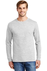 5586 - Hanes - Tagless 100% Cotton Long Sleeve T-Shirt.  5586