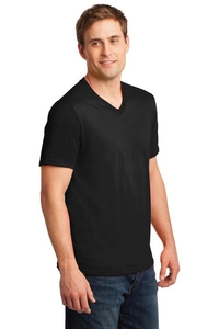 982 - Anvil 100% Combed Ring Spun Cotton V Neck T Shirt