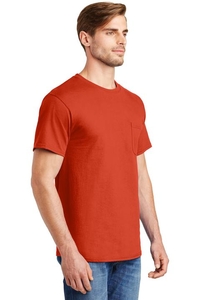 5590 - Hanes - Tagless 100%  Cotton T-Shirt with Pocket.  5590