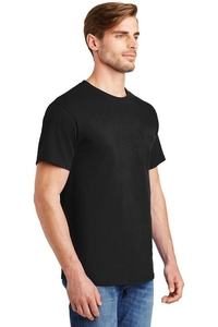 5590 - Hanes - Tagless 100% Cotton T-Shirt with Pocket. 5590