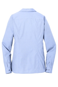 RH470 - Red House Ladies Long Sleeve Nailhead Non Iron Shirt