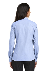 RH470 - Red House Ladies Long Sleeve Nailhead Non Iron Shirt