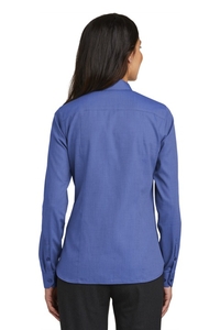 RH470 - Red House Ladies Long Sleeve Nailhead Non Iron Shirt