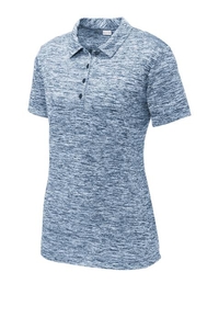 LST590 - Sport-Tek Ladies PosiCharge Electric Heather Polo