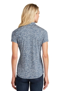 LST590 - Sport-Tek Ladies PosiCharge Electric Heather Polo