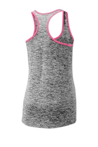 LST396 - Sport-Tek Ladies PosiCharge Electric Heather Racerback Tank
