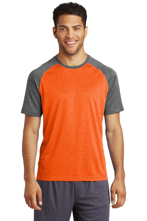 ST362 - Sport-Tek Heather-On-Heather Contender Tee