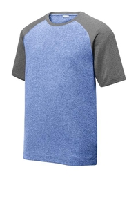 ST362 - Sport-Tek Heather-On-Heather Contender Tee