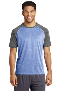 ST362 - Sport-Tek Heather-On-Heather Contender Tee
