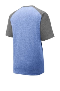 ST362 - Sport-Tek Heather-On-Heather Contender Tee
