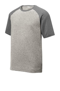 ST362 - Sport-Tek Heather-On-Heather Contender Tee