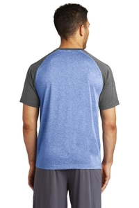 ST362 - Sport-Tek Heather-On-Heather Contender Tee