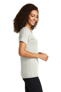 LST400 - Sport-Tek Ladies PosiCharge Tri Blend Wicking Scoop Neck Raglan Tee