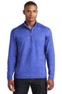 ST855 - Sport-Tek Sport Wick Stretch Reflective Heather 1/2 Zip Pullover