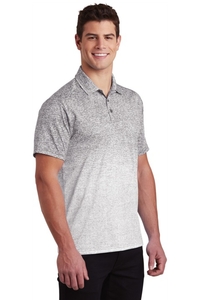 ST671 - Sport-Tek Ombre Heather Polo