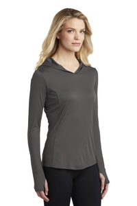 LST358 - Sport-Tek Ladies PosiCharge Competitor Hooded Pullover