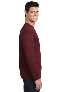ST390LS - Sport-Tek PosiCharge Long Sleeve Electric Heather Tee