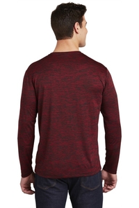 ST390LS - Sport-Tek PosiCharge Long Sleeve Electric Heather Tee