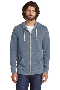 AA8636 - Alternative Burnout Laid-Back Zip Hoodie