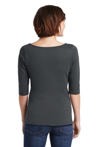 DM107L - District Women's Perfect Weight 3/4 Sleeve Tee