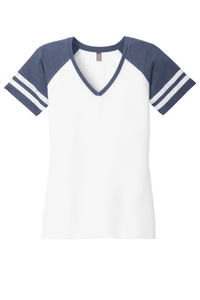 DM476 - District Women's Game V Neck Tee