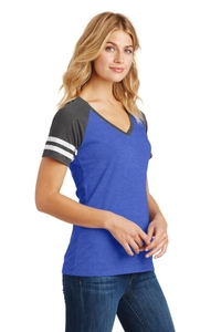 DM476 - District Women's Game V Neck Tee