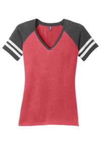 DM476 - District Women's Game V Neck Tee